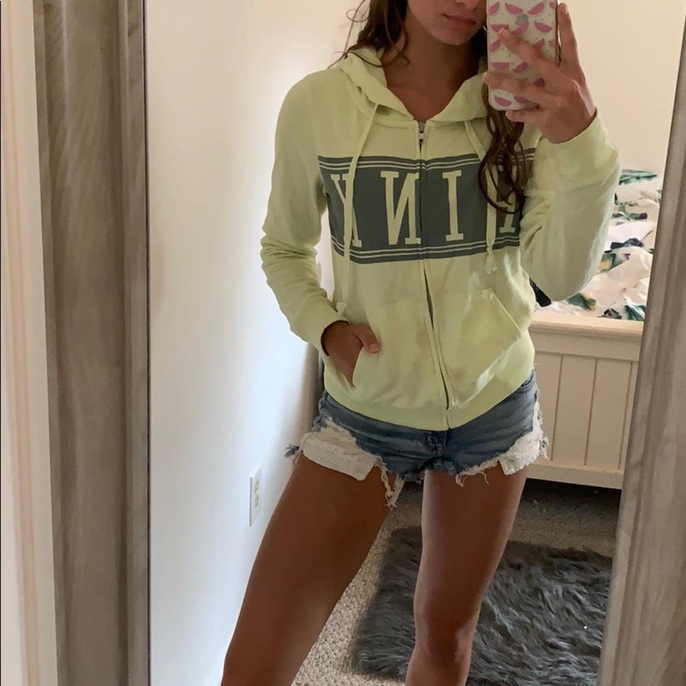 PINK zip up (S)